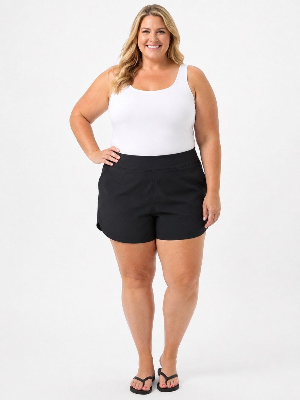 Lands End  Swim Short Womens size 24W   9 inch inseam